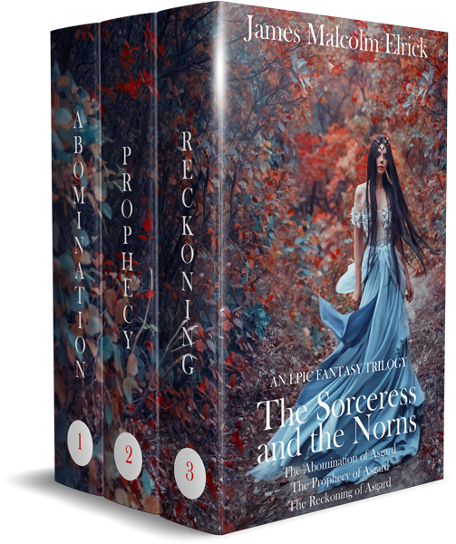 The Sorceress and the Norns trilogy bookcver